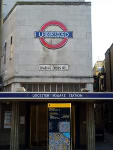 Leicester Square underground station